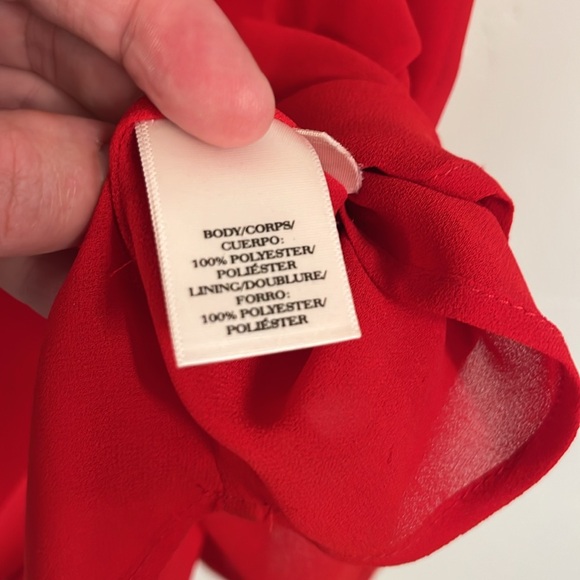 Ann Taylor like new sleeveless ruffle top - Picture 5 of 6